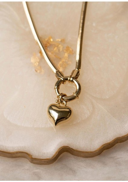 Lovely Heart 14 Ayar Kadın Altın Kolye fiyatları