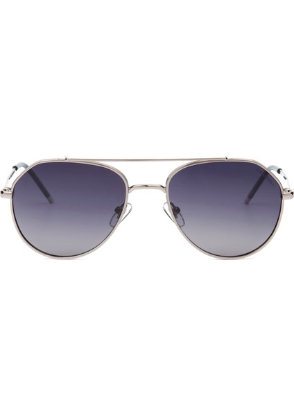 Ds 2281 C3 Metal Gümüş Unisex Güneş Gözlüğü