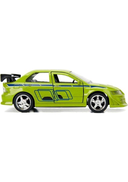 1:32 Hızlı ve Öfkeli Brain's 2002 Mitsubishi Lancer Evolution Vıı modelleri