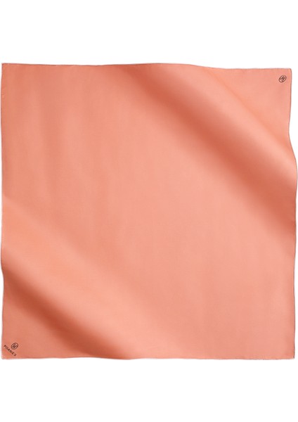Mercan & Pembe Ipek Twill Kadın Eşarp