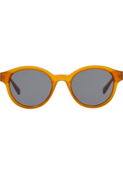 Harlem 6812 0 Oval Bal Rengi Unisex Güneş Gözlüğü