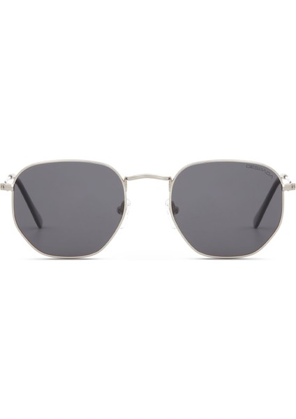 Ds 2391 C3 Gümüş Metal Unisex Güneş Gözlüğü