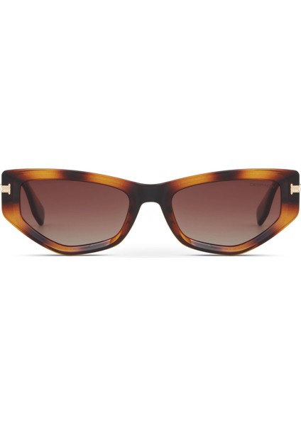 Ds 2359 C2 Cat Eye Havana Asetat Kadın Güneş Gözlüğü