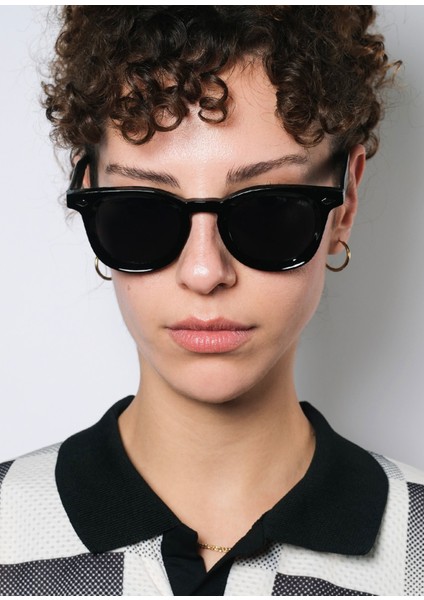 Reverie Siyah Asetat Unisex Güneş Gözlüğü modelleri
