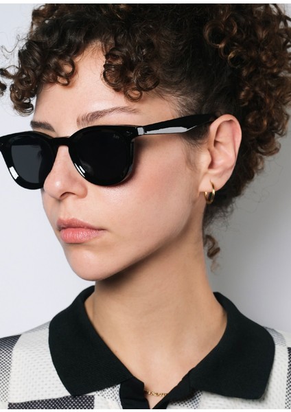 Reverie Siyah Asetat Unisex Güneş Gözlüğü fırsatları