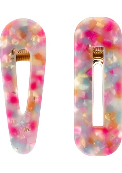 Clipstar Au Soleil Dazzling Wave Kıskaçlı 2'li Saç Tokası