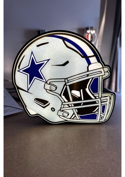 Dallas Cowboys Tasarımlı Gece Lambası modelleri