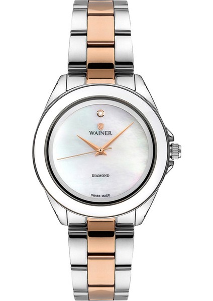 WA.18088-B Silver Çelik Kadın Kol Saati