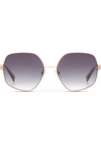 Hm 1682 C3 Geometrik Rose Gold Metal Kadın Güneş Gözlüğü fiyatları