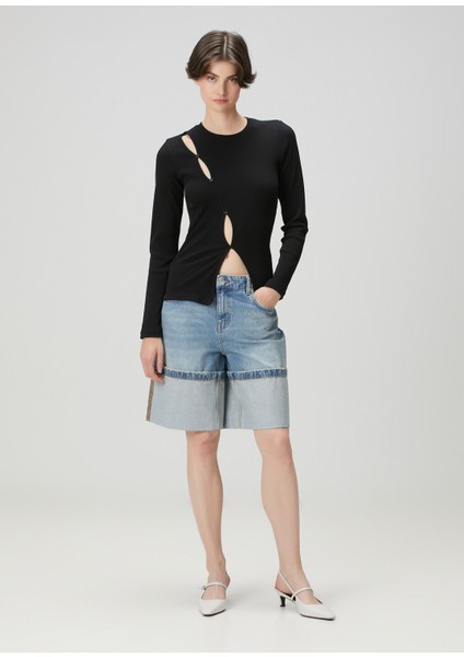 Sunny Mavi Denim Şort