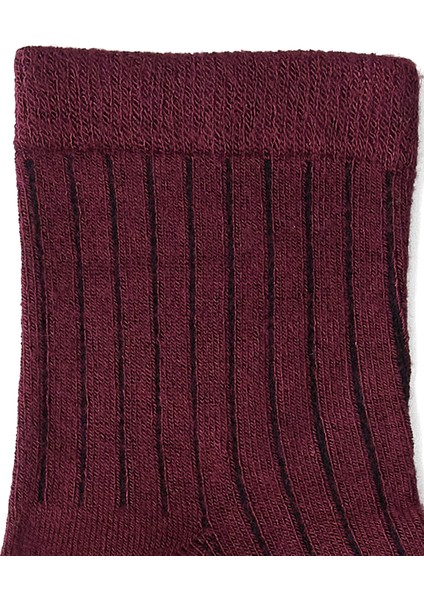 Bordo Kadın Bambu Çorap fiyatları