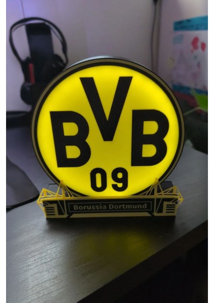 Borussia Dortmund Bvb Tasarımlı Gece Lambası modelleri