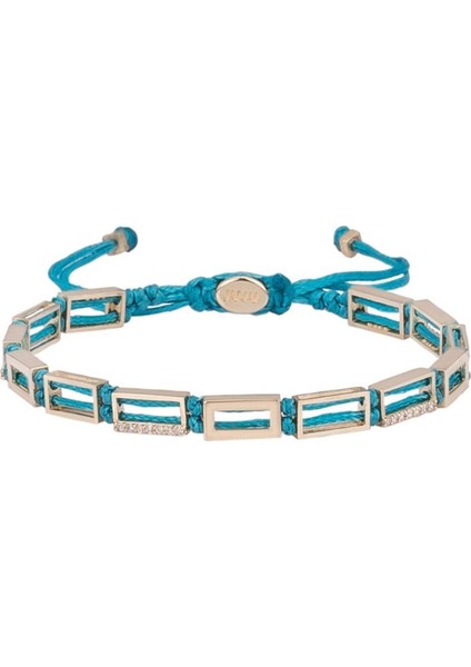 Chilly Ocean Pırlanta Taşlı 14 Ayar Altın Unisex Bileklik