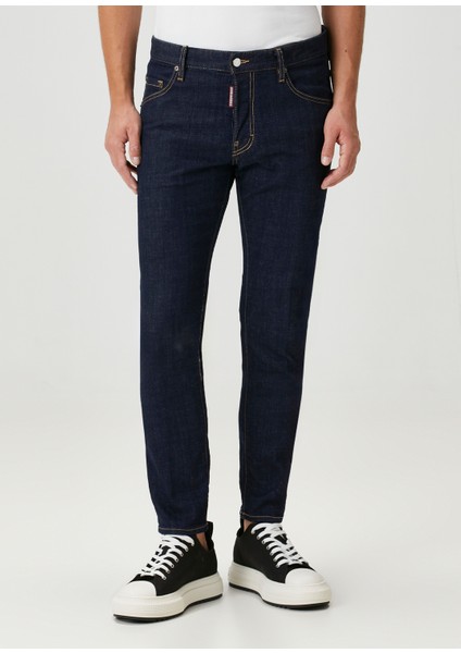 Lacivert Jean Pantolon