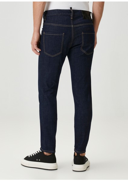 Lacivert Jean Pantolon
