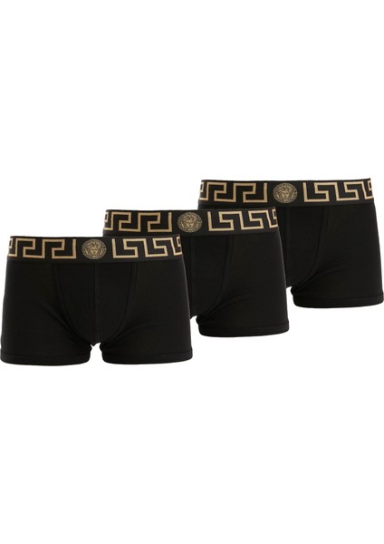 Siyah Gold 3lü Boxer Seti