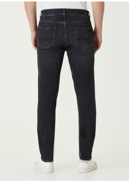 Slimmy Tapered Antrasit Jean Pantolon