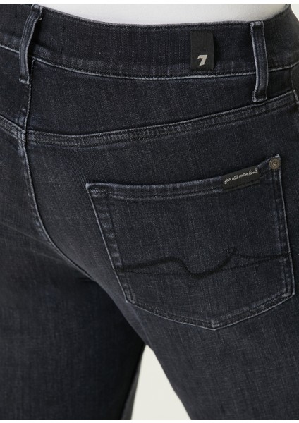 Slimmy Tapered Antrasit Jean Pantolon