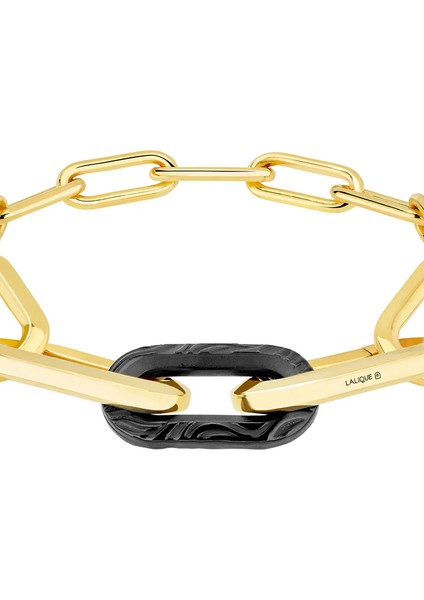 Empreinte Animale Yellow & Black 18 Ayar Altın Kaplama Kristal Unisex Bileklik