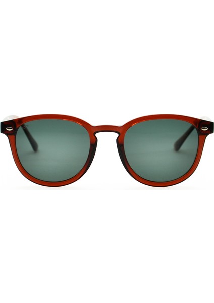 Langdon Bold Jelly Brown Asetat Unisex Güneş Gözlüğü