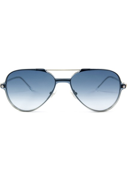 Italian Stallon Gümüş Unisex Güneş Gözlüğü