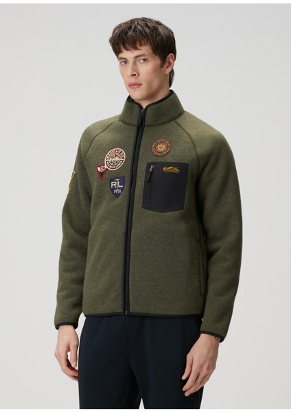 Haki Fleece Mont
