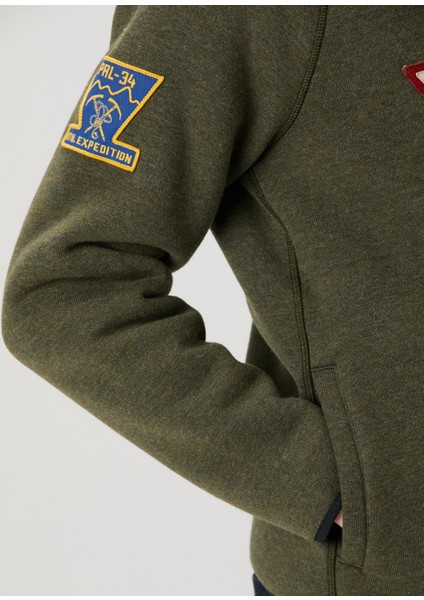 Haki Fleece Mont