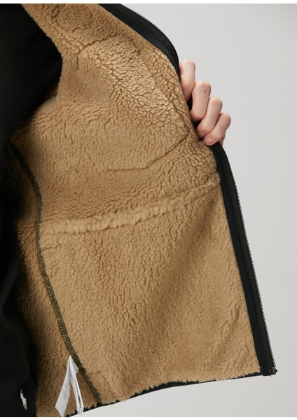 Haki Fleece Mont