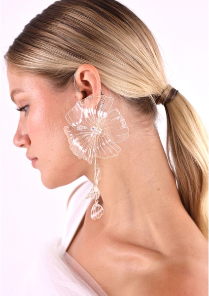 Nora Earcuff Kristal Taşlı Gelin Küpesi fiyatları