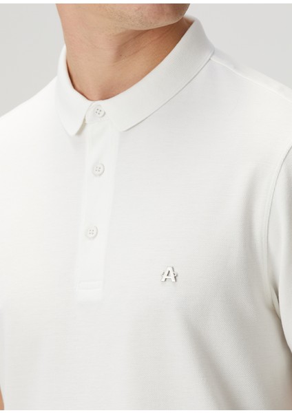 Beyaz Polo T-Shirt