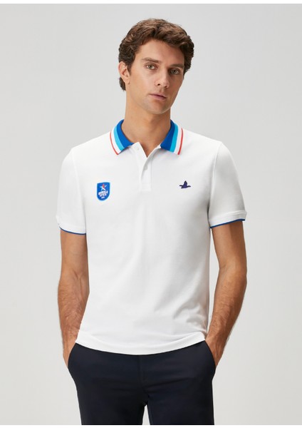 x Anadolu Efes Beyaz Polo Yaka T-Shirt fiyatları