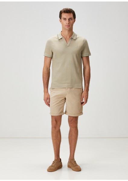 Açık Haki Polo T-Shirt modelleri