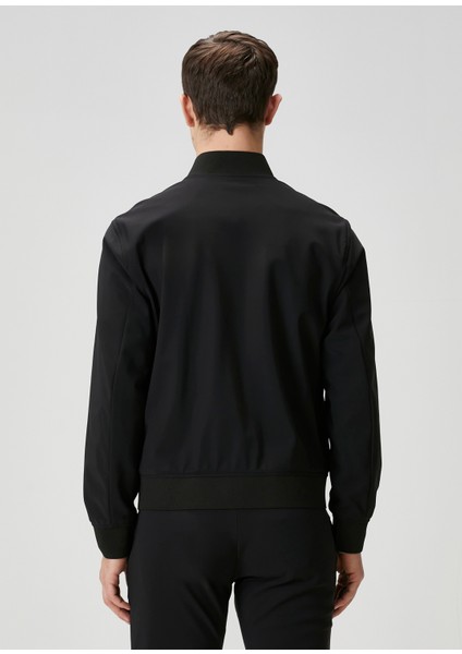 Siyah Bomber Mont