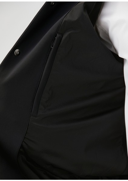 Siyah Bomber Mont