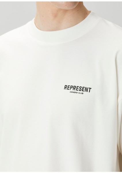 Krem Baskılı T-Shirt indirimleri