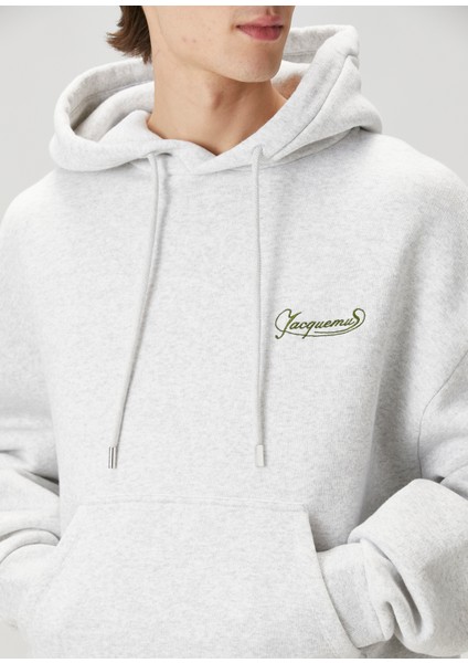 The Corto Açık Gri Kapüşonlu Sweatshirt