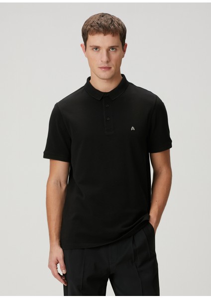 Siyah Polo T-Shirt
