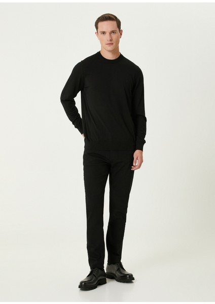 Slim Fit Siyah Jean Pantolon