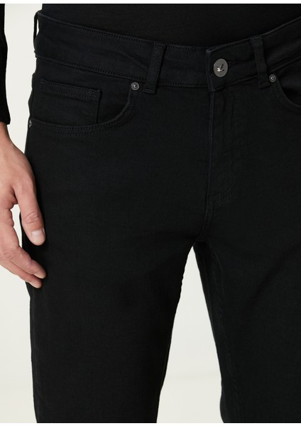 Slim Fit Siyah Jean Pantolon fırsatları