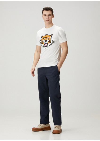 Happy Tiger Kırık Beyaz T-Shirt fiyatları