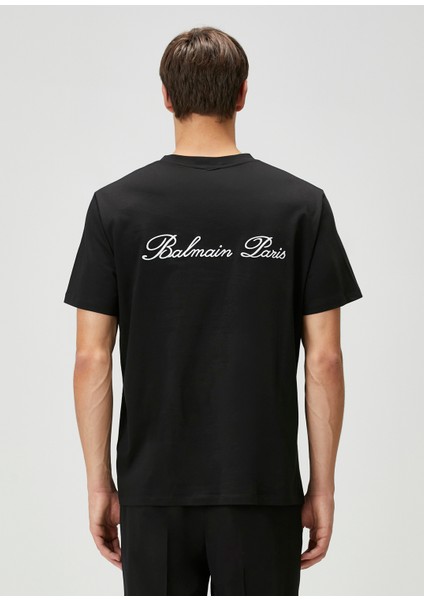 Regular Fit Siyah T-Shirt