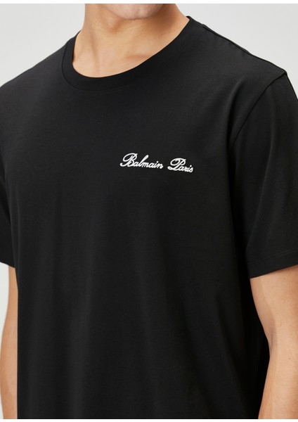 Regular Fit Siyah T-Shirt