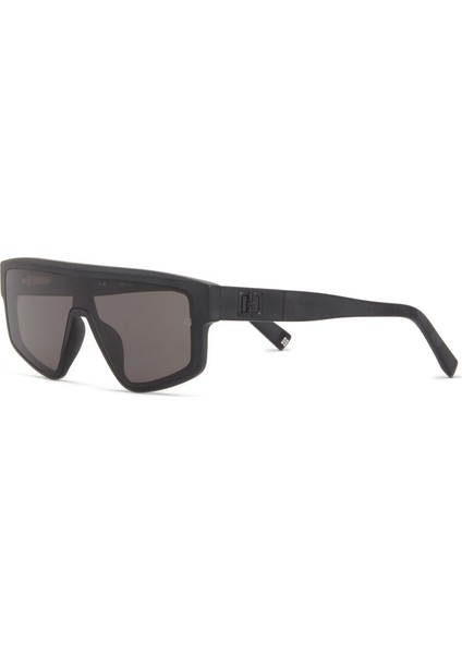 Hm 1692 C4 Mat Siyah Asetat Unisex Güneş Gözlüğü