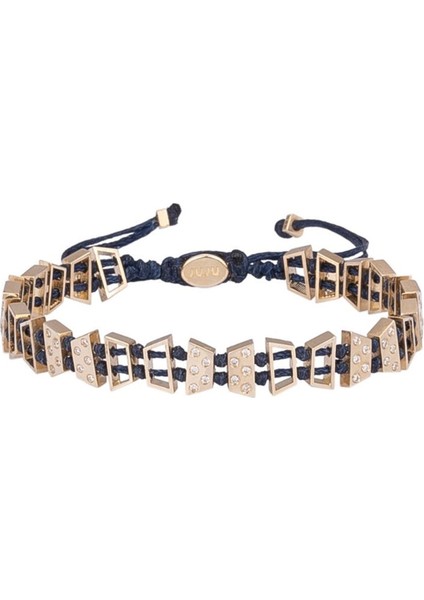 Sea Sparkle Pırlanta Taşlı 14 Ayar Altın Unisex Bileklik