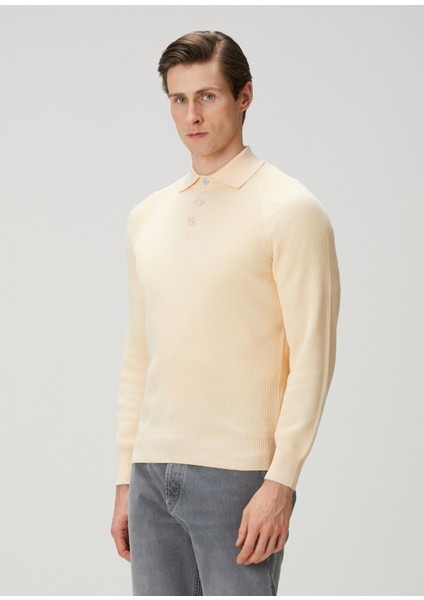 Bej Polo Yaka Triko