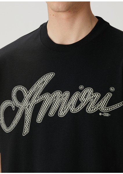 Script Siyah T-Shirt