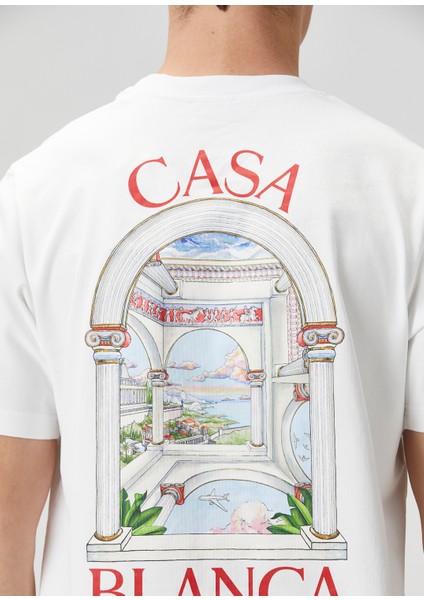 Beyaz Organik Pamuk T-Shirt