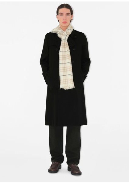 Med Lw Silk Krem Rengi Kaşmir Unisex Atkı indirimleri
