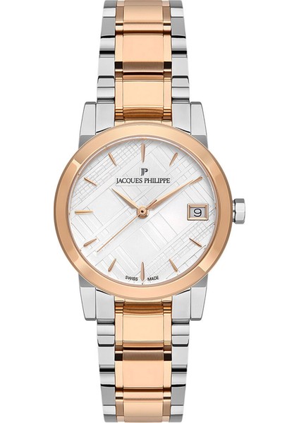JPQLS317328RG Rose Gold Metalik Gri Kadın Kol Saati