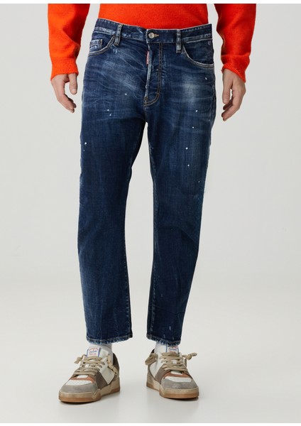 Clean Wash Bro Lacivert Jean Pantolon